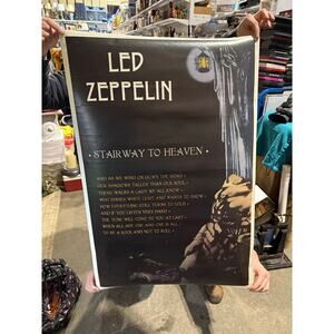 Vintage Led Zeppelin “Stairway to Heaven” Classic Rock Poster